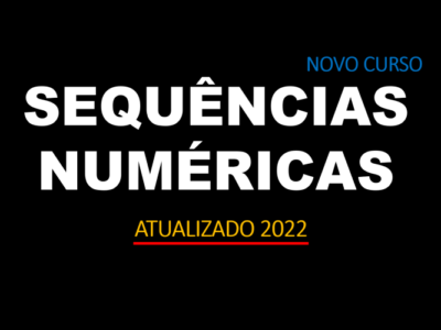 Curso 50 questões-  2022 – Sequencias numéricas